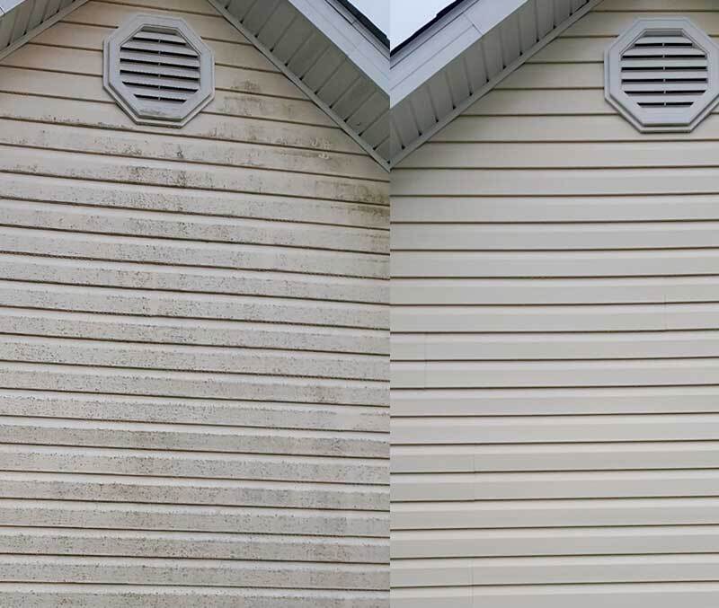 Low Pressure Siding Pressure Washing